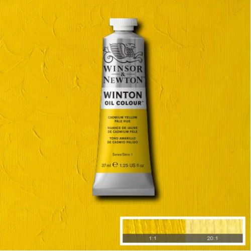 Winsor & Newton Winton Yağlı Boya Cadmium Yellow Pale Hue 37 Ml Winsor & Newton Winton Yağlı Boya Cadmium Yellow Pale Hue 37 Ml